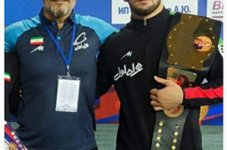 Winning the championship title and gold medal by Mohammad Mobin Azimi, a student of Saqqez University of Applied Sciences